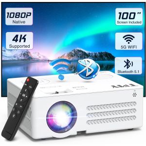 TMY Projector with WiFi and Bluetooth